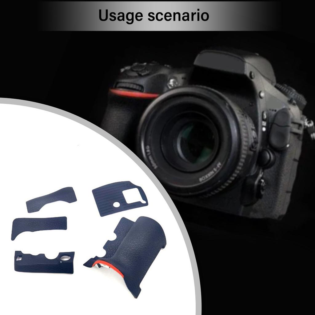 Запасная часть резиновой рукоятки, задняя крышка для большого пальца, самоклеящаяся резиновая накладка для захвата большого пальца, замена для камеры D810