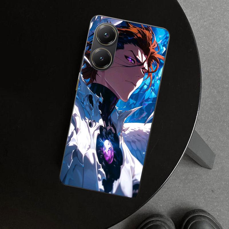 Aizen Sousuke Bleach Чехол для телефона для Xiaomi Poco X6 X5 X7 Pro F7 Ultra Redmi 15C 15 13C 13 12C 12 10C 10 10A 9C 9A 9T 9 Coq