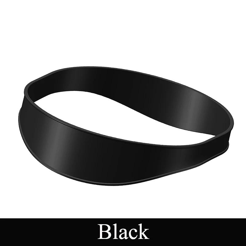 Изогнутая силиконовая повязка на шею для стрижки волос для самостоятельной домашней стрижки волос, направляющая повязка на голову, укладчик для волос, парикмахерский инструмент для укладки