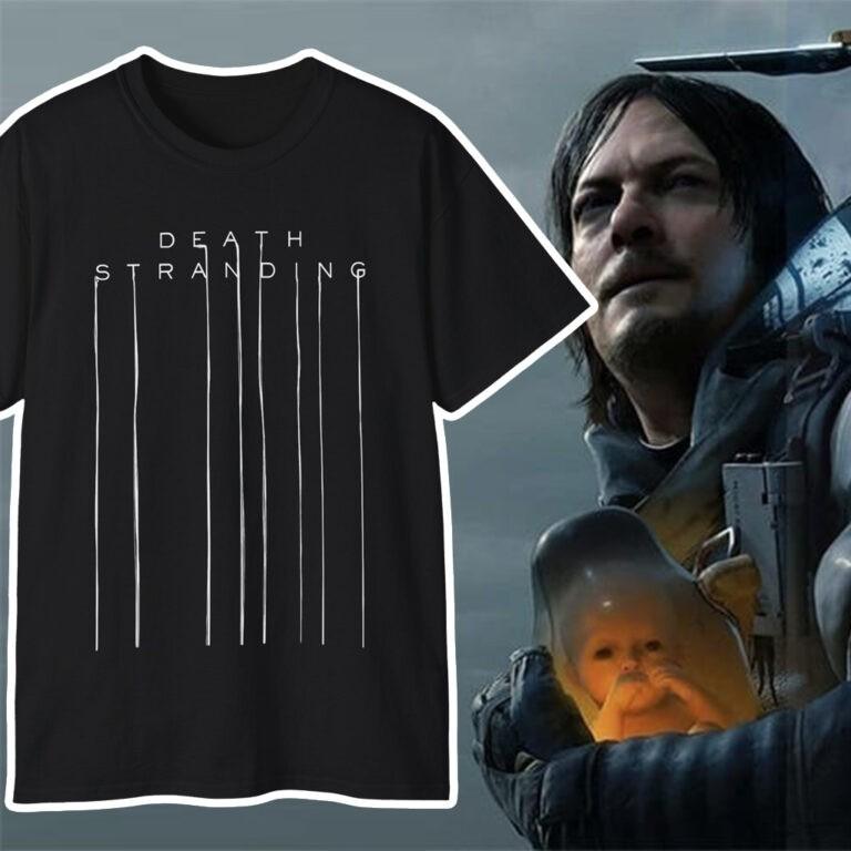 Унисекс футболка с логотипом Kojima Death Stranding S-5XL