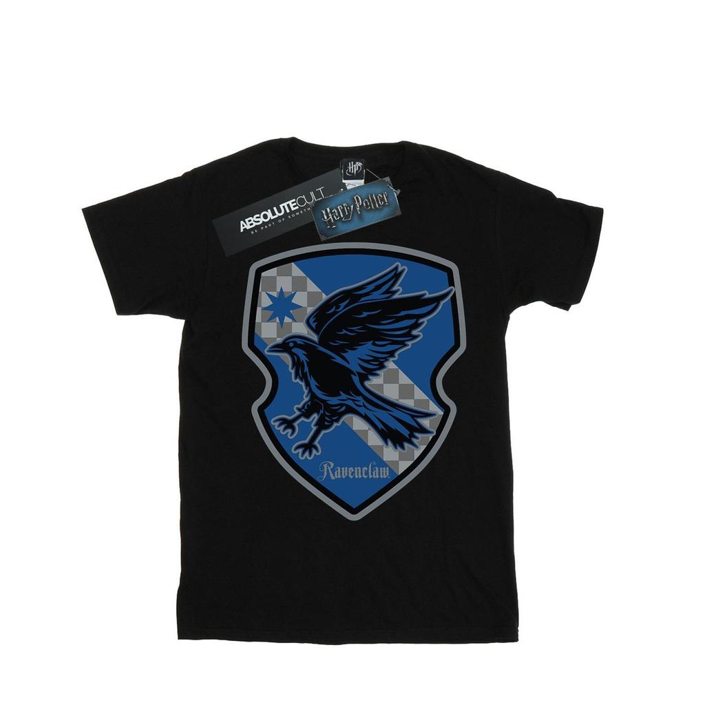 HARRY POTTER Boys Ravenclaw Crest Flat T-Shirt