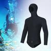 Wetsuit Top Men Swimsuit Hooded Keep Warm Adults Quick Dry 3mm Neoprene Jacket