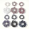 12pcs/lot Scrunchies for Hair Elastic Scrunchy Women Small Large Mix Satin No Crease Ponytail Cute Headwear Holder