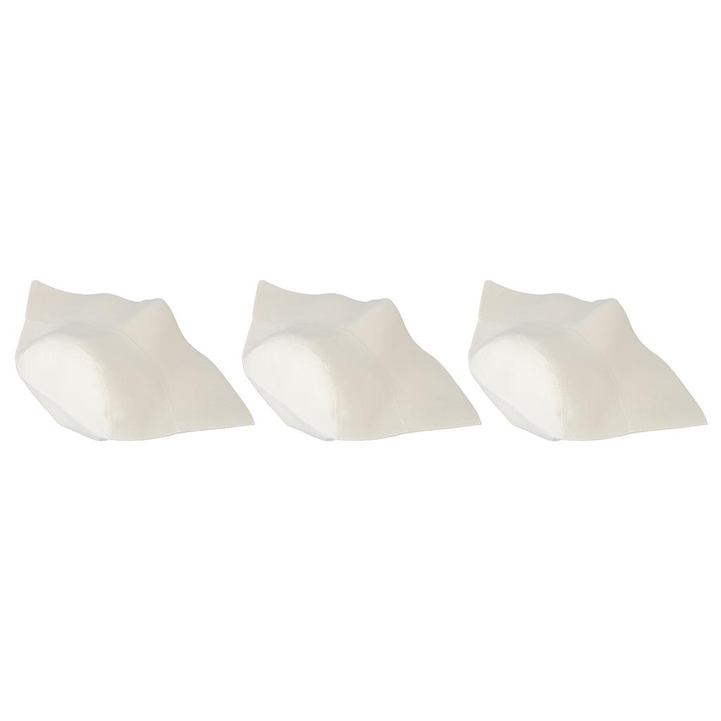 3PCS Sauna Felt Hat Thickening Water Absorption Safe Comfortable Sauna Cap for Bath Accessories White