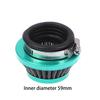 1 Piece Push Mini Moto Pocket Bike Atv Quad Motorcycle Parts Universal 35Mm-60Mm Air Filter Clearner For Gas Motorized Bicycle