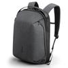 Men Backpacks Kingsons 180° Open Anti-theft Customs Lock with USB Charging Port Male Backpack 15.6 Inch Laptop Backpack Gray KS3204W