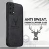 Cloth Deer Phone Case For Huawei Mate 10 20 30 40 50 60 P20 P30 Lite P40 P60 Pro P70 Ultra Shockproof Soft Silicone Cover