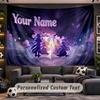 Honkai Star Rail Personalized Tapestry Support Custom Name, Wall Art Home Decoration