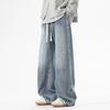 Мужские осенне-зимние брюки American Niche Design Feel Loose Straight Wide Leg Casual and Versatile в пол