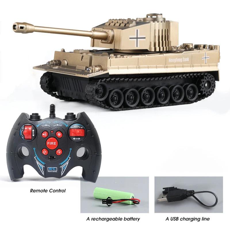 Нетоксичный радиоуправляемый военный танк M1 Leopard 2, боевой танк, модель танка, игрушка на радиоуправлении, электрические игрушки для детей, 2.4G, дети