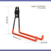 Steel Garage Storage Utility Double Hooks Heavy Duty Garage Organizer Warehouse Hooks for Power Tools Ladders Bulk items Bikes Ropes