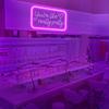 Your Like Really Pretty Neon lights for wall decoration,15.7*10.4 inch pink neon party decoration,USB Dimmable Switch LED Neon Sign for Salon