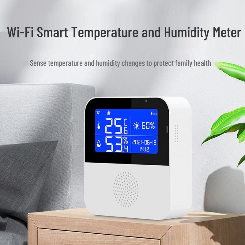 Smart WiFi Digital Temperature and Humidity Monitor (CN version)