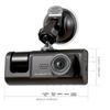FHD1080P 2-дюймовый автомобильный видеорегистратор с ночным видением, WIFI, 3 объектива камеры, обнаружение движения, спереди, внутри, сзади, широкоугольный видеорегистратор