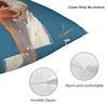Screaming Goat Funny Meme Pillowcases Retro Trendy Pillow Case For Living Room Sofa Comfy Pillow Cover