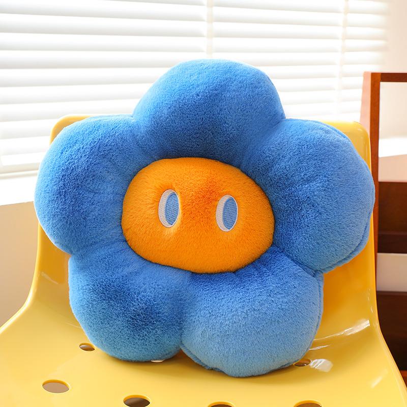 Дофаминовый цветок декоративная подушка милая цветная плюшевая подушка-лепесток офисная подушка для сна подушка для сиденья на эркере
