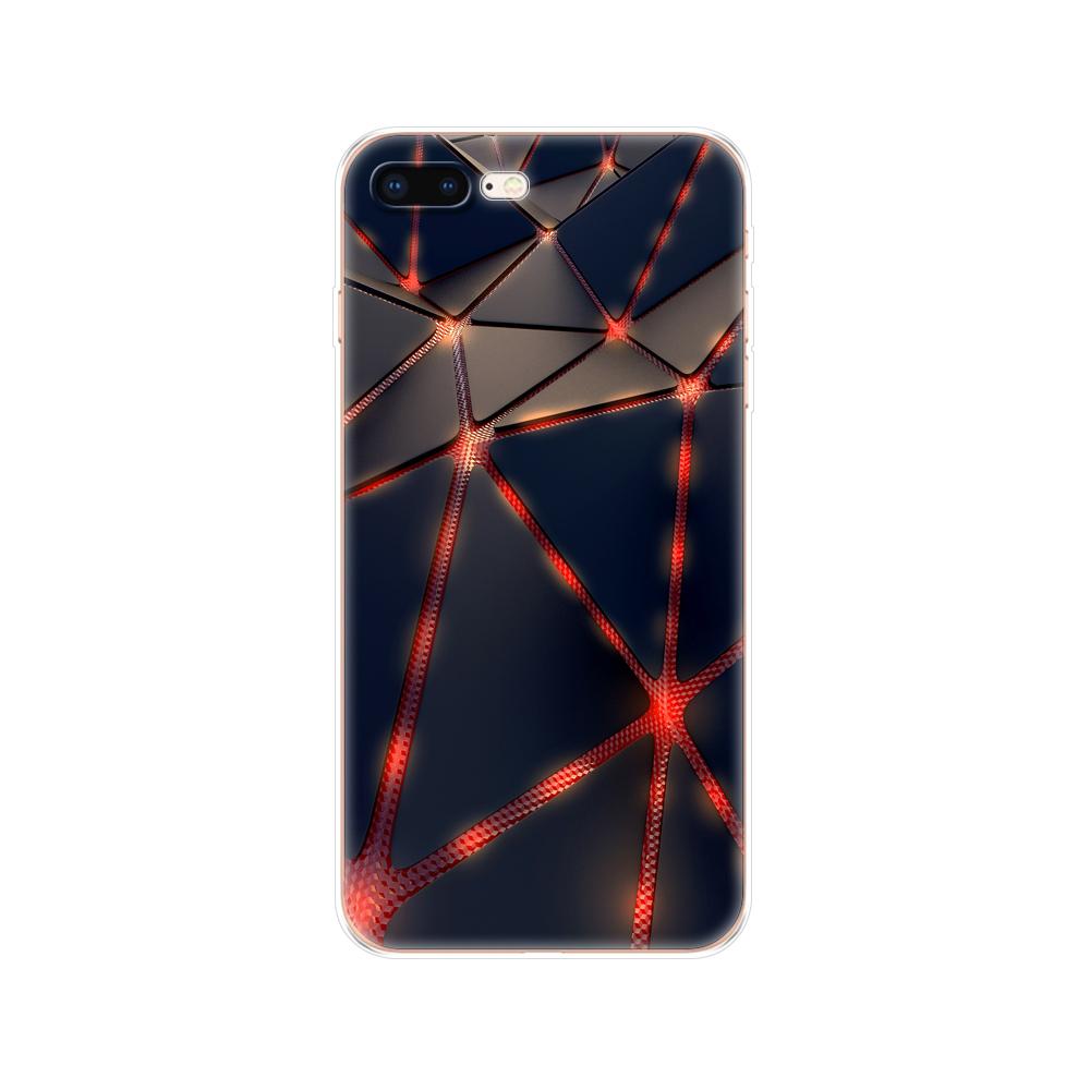 Силиконовый чехол для iPhone 7 8, полный защитный чехол на 360°, чехол для Apple IPhone 7 Plus, чехол для телефона IPhone 8 plus