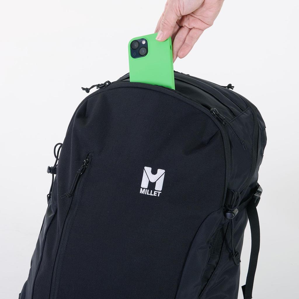 Millet Cooler 40 Hiking Daypack MIS0629 Men's Black-Noir (New Logo)