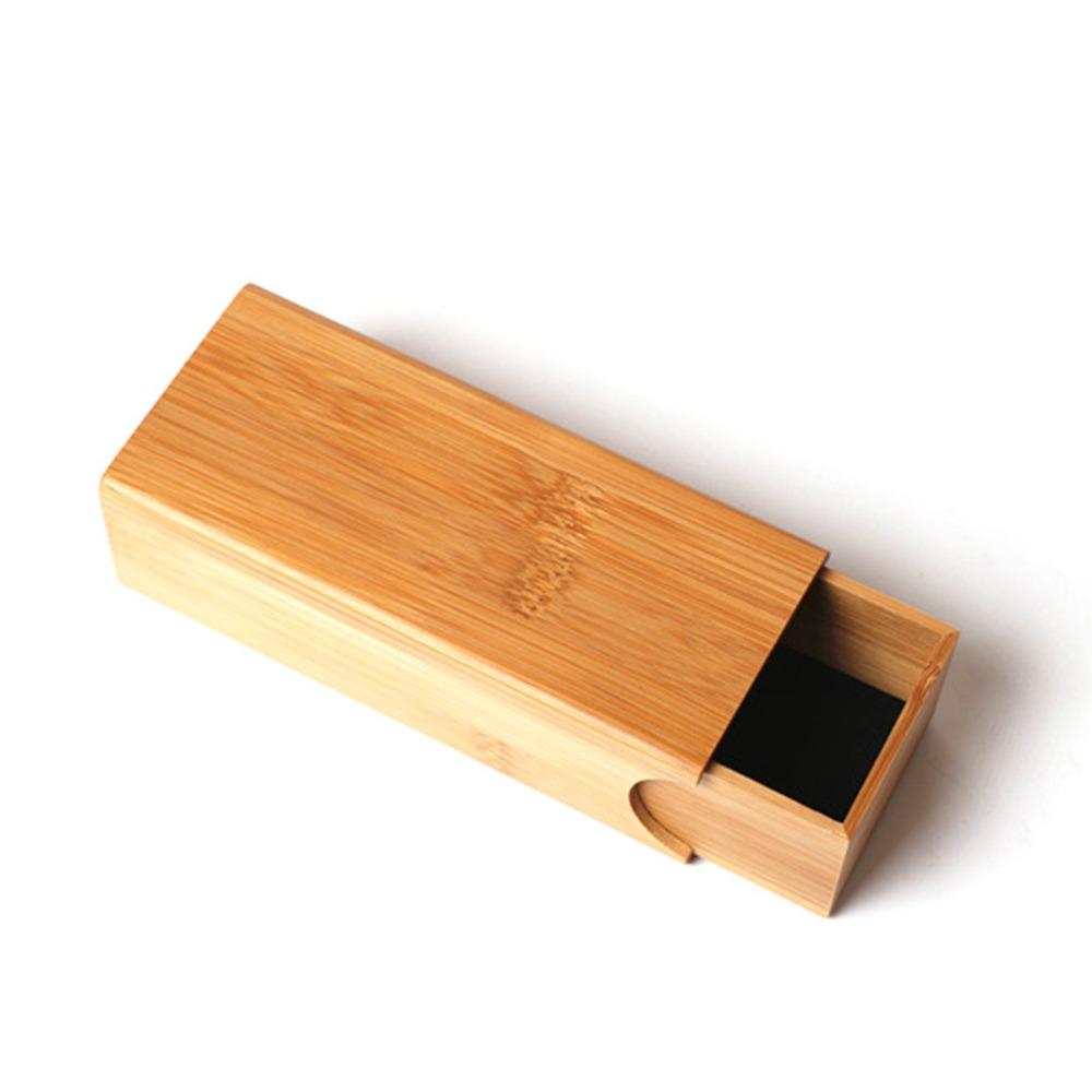 Square Bamboo Glasses Box Wooden Sunglasses Case New Sunglasses Box Women