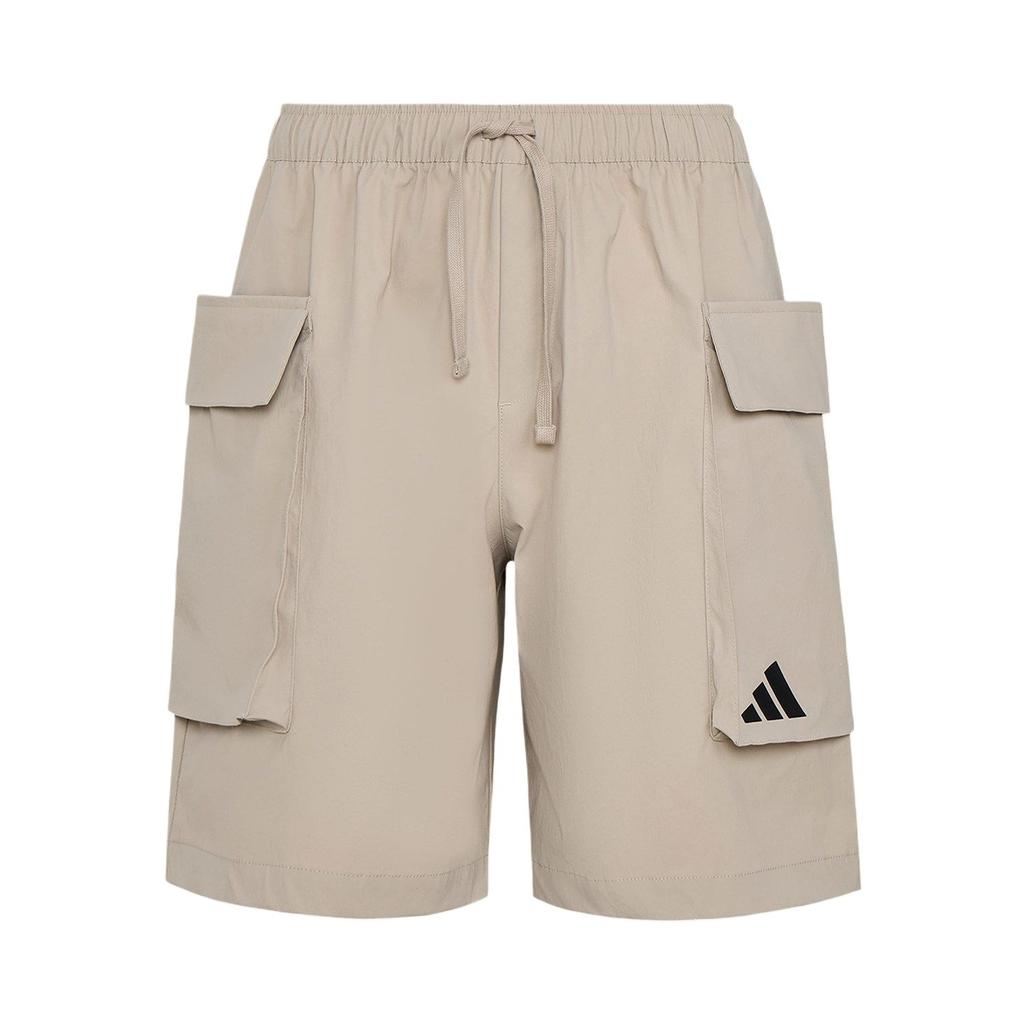 adidas Весна/Осень 25 Однотонные Повседневные Шорты С Высокой Талией Тканые Мужские шорты KX4876