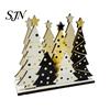 Dining Table Centerpiece Christmas Tree Napkin Holder for Tables, Rustic Wooden Cocktail Tissue Party Decoration Dispenser, Farmhouse Standing Kitchen