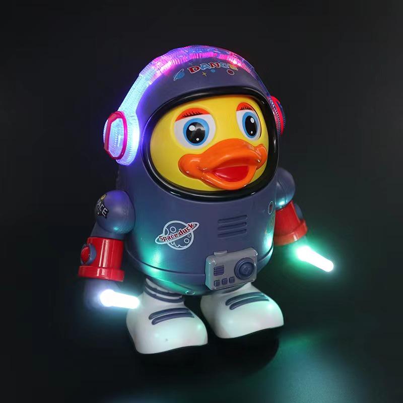 Поющий и танцующий робот-игрушка - Электрические качели Космическая утка для детей