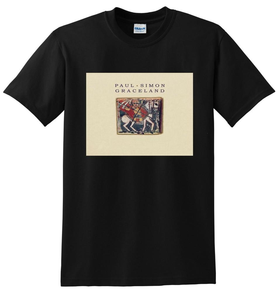 PAUL SIMON T SHIRT graceland vinyl cd cover SMALL MEDIUM LARGE Unisex T-Shirt