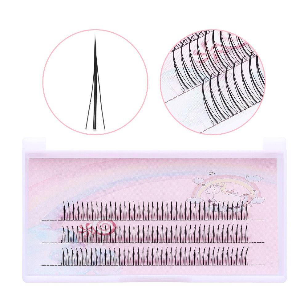 Fairy Look Clusters Eyelash Extensions Black Brown Lash Clusters DIY Flash Eyelashes for Women