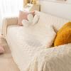 Universal Sofa Protective Cover All-Inclusive Cover Towel Anti-Scratching Lambswool Thickened Blanket Simple Seat Cushion Dustproof Cover Cloth