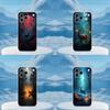 Милые Животные Олени Для iPhone Max,14,SE,12,15,Pro,17,Plus,11,XS,Mini,16,X,13,XR,Прозрачный Мягкий Чехол