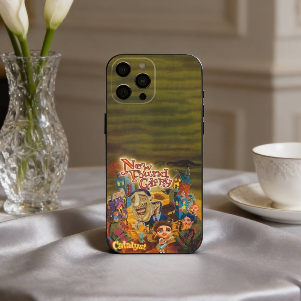 Панк N-New Found Glory Группа Чехол для Телефона Силиконовый Мягкий Для IPhone 17pro 16 15 14 13 12 11 X XR Plus Pro Max Plus