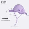 Летняя детская солнцезащитная шляпа милый бант дышащая шестипанельная шляпа-панама шляпа от солнца с большими полями для девочки