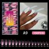 150 Pcs Dual Forms For Poly Nail Gel Soft Nail Forms Molds Acrylic Full Cover False Nail Tips Manicure Extension