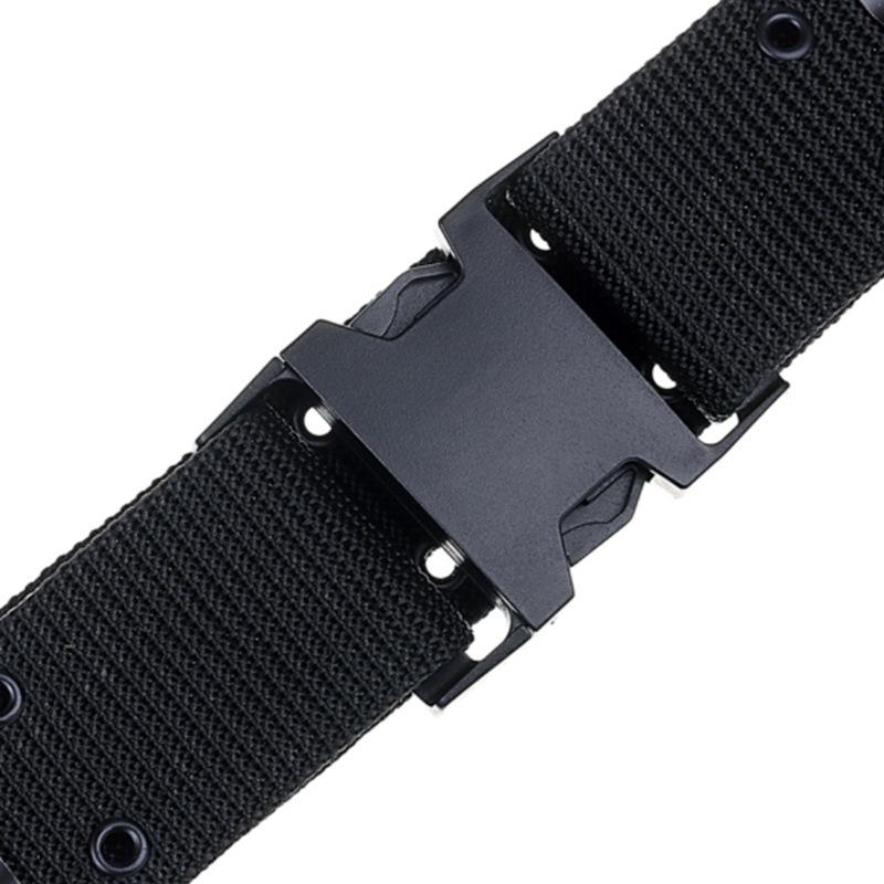 Тактический мужской холщовый пояс Blackhawk: Тренировки на открытом воздухе и повседневный военный стиль