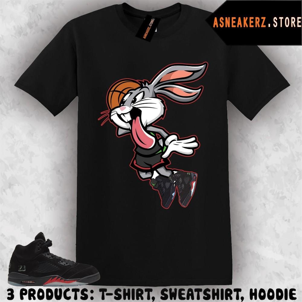 Tee Shirt Matching AJ 5 Retro Halloween 2026 To Match Sneaker Sneakerhead Bugs Unisex T-Shirt