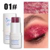 JULYSTAR Eye Shadow Stick Body Sequin Lip Brightening Female Makeup 8 Color Women's Cosmetics Portable And Long-lasting Coloring