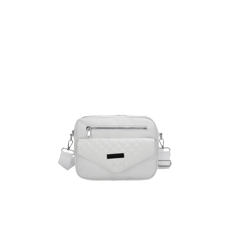 Female Diamond Grid Single Shoulder Crossbody Bag