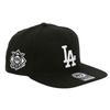 Forty Seven Brand 47 Captain Sure Shot Snapback Hat for Men and Los Angeles Black Cap, Women, Dodgers,