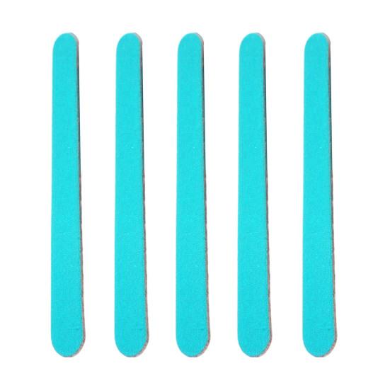 20/100Pcs 100/180 Grit Wooden Nail Files Compact Portable Multipurpose DIY Disposable Nail Files Manicure Tool Set