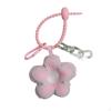 Flower Keychain Adorable Soft Stuffed Key Chain for Handbag Backpack Accessories