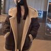 Lamb Fur Integrated Fur Coat Women's Winter Plush Thickened Fur Coat Small Man
