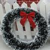 Vibrant Christmas Garland for Walls and Doors 35cm Diameter Festive Decoration