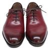 Salvatore Ferragamo Отличное состояние JD6299 TRAMEZZA туфли whole cut на 4 люверсах 8 2E Бордовый Б/у