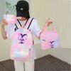 3Pcs/set Anime Girl Backpack Set School Students Kawaii Back To School Backpack Boy Children Lunch Bags Pencil Box