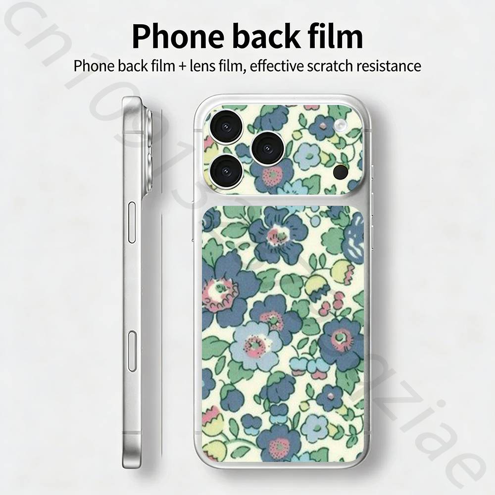 Бетси Энн Уилтшир Лондон Для iPhone 17 pro Max /17 pro Полное покрытие Наклейка Пленка-обертка 3D Цветная Задняя защитная наклейка