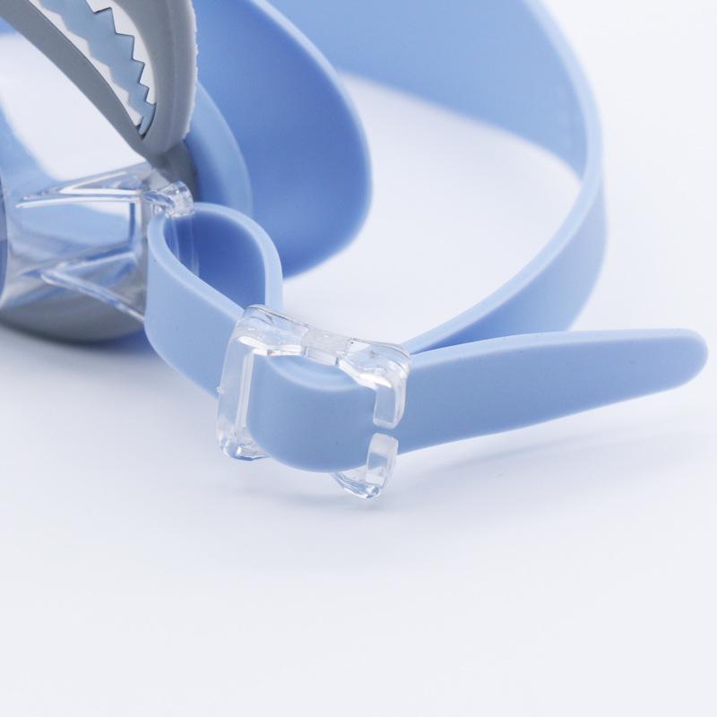 Children's Cartoon Swimming Goggles Blue Shark High Definition Anti-fog Waterproof