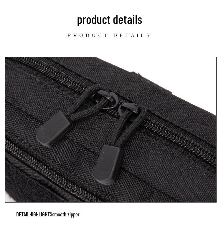 Outdoor Tactical Molle Waist Bag: Military Fan Pack & First Aid Kit