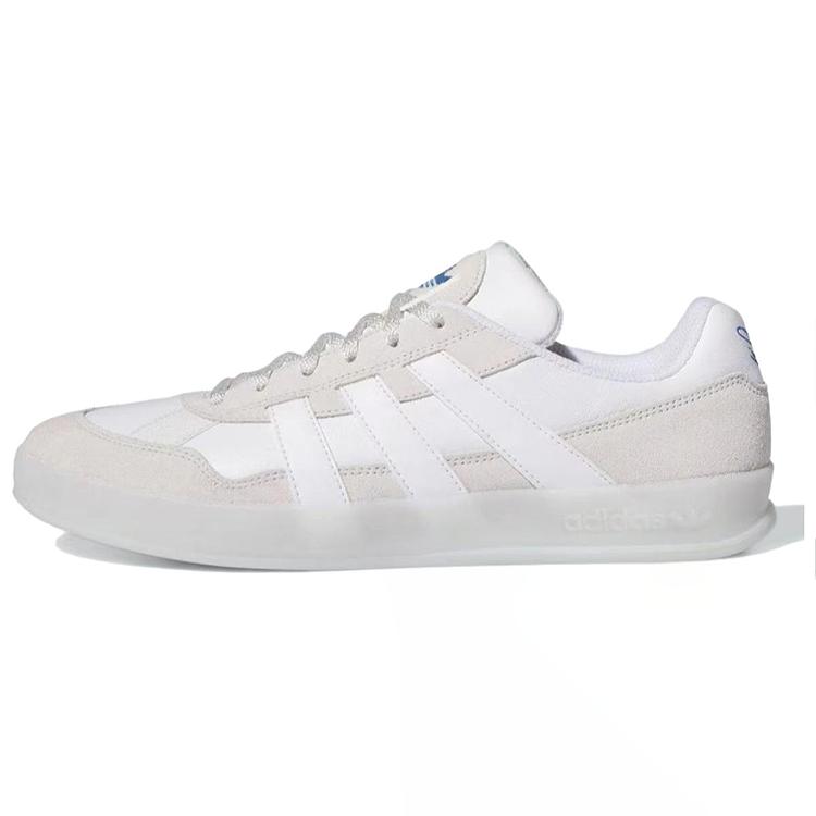 Mark Gonzales x adidas Aloha Super Кристально-белые кроссовки унисекс Облачно-белый Синяя птица IE0657