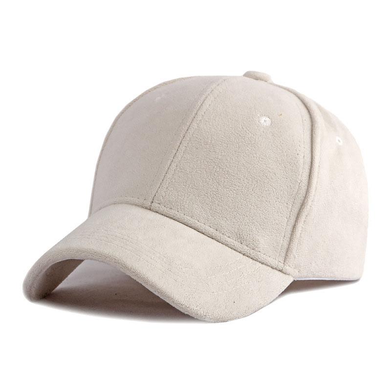 Унисекс Замшевая Бейсболка Регулируемая Snapback Дышащая Кепка Папы Мягкая Искусственная Замша Повседневная Однотонная Спортивная Кепка для Женщин и Мужчин