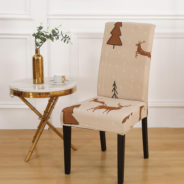 Чехлы для стульев Nordic Stretch, чехлы для стульев для столовой, спандекс, эластичные чехлы для офисных сидений, для ресторанов, банкетов, отелей, домашнего декора